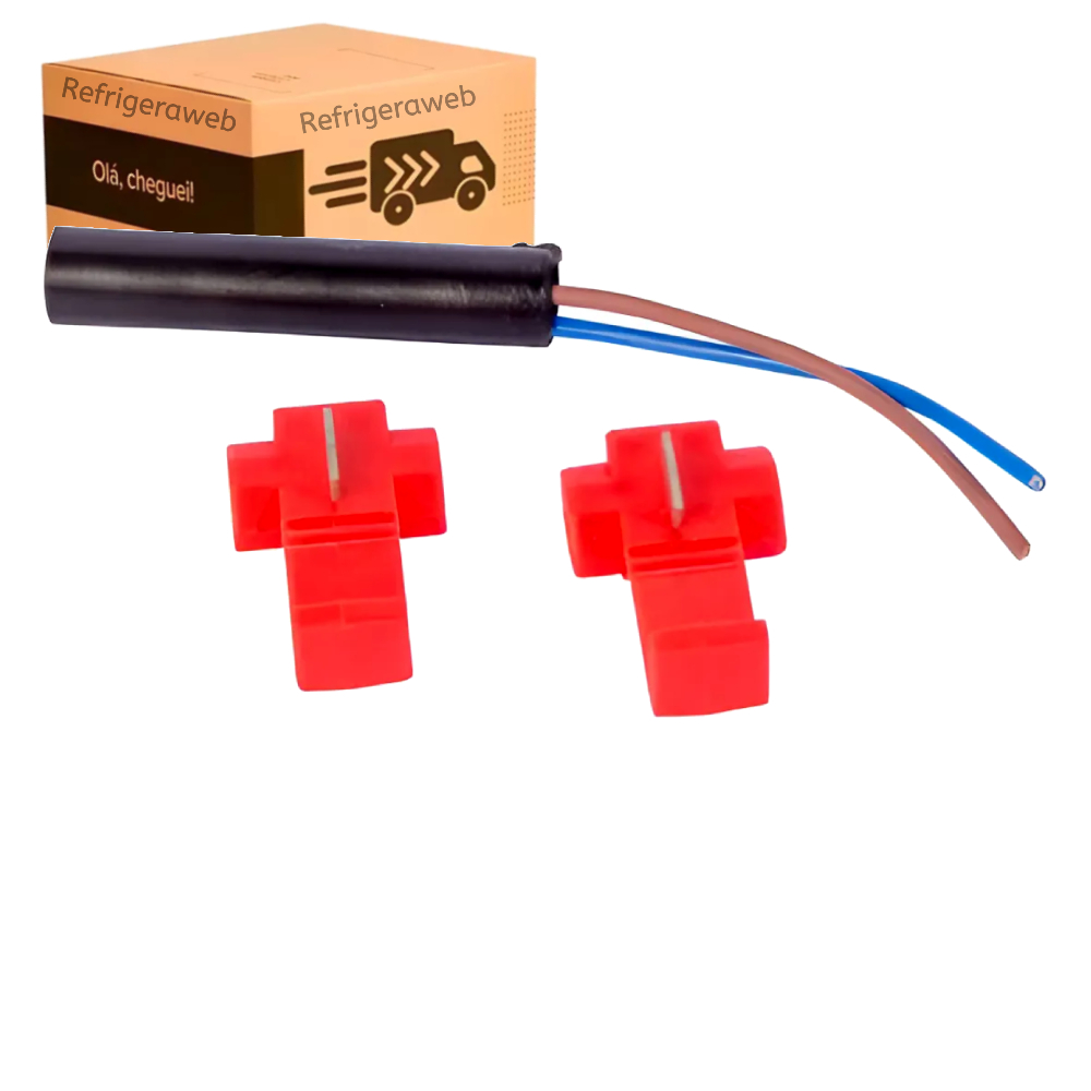 Sensor De Campo 10k Compativel Geladeira Brastemp W10696879
