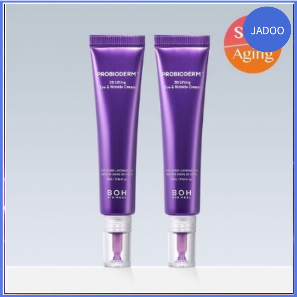 Bio Cural Boh Probioderm 3D Creme Lifting Para Olhos E Rugas 25ml Conjunto Duplo