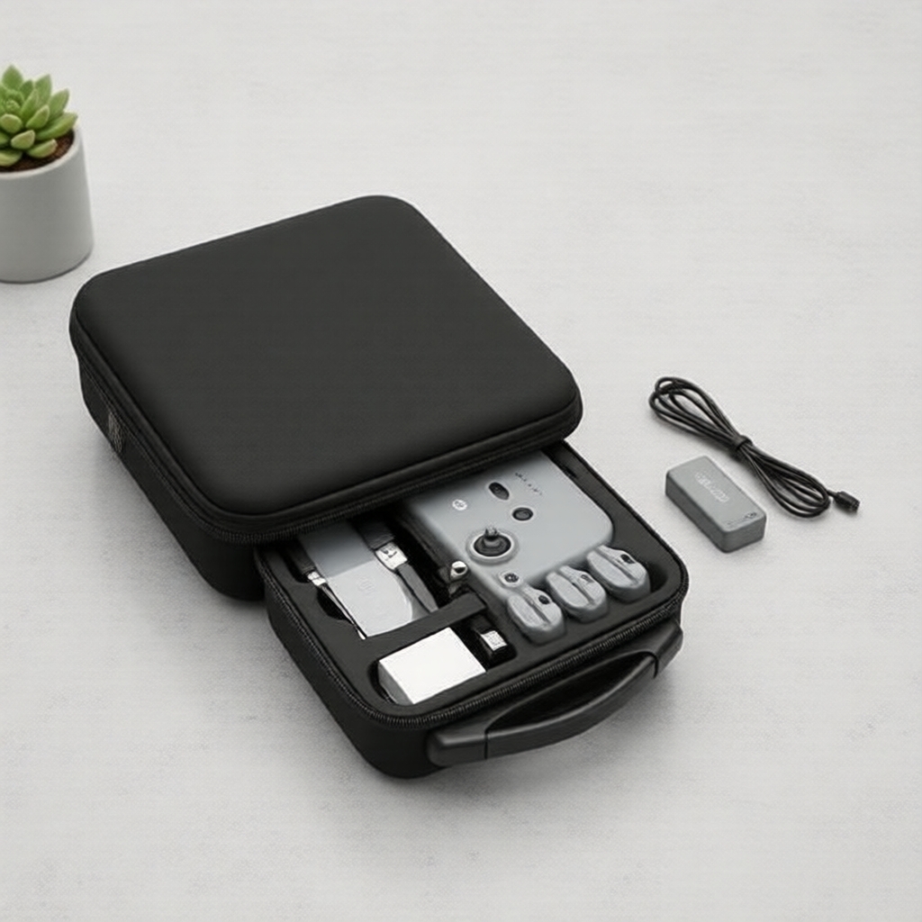 Bolsa de Transporte Portátil DJI Mini 2/2 SE/4K - Bolsa de Mão e Estojo de Viagem para Drone e Acessórios