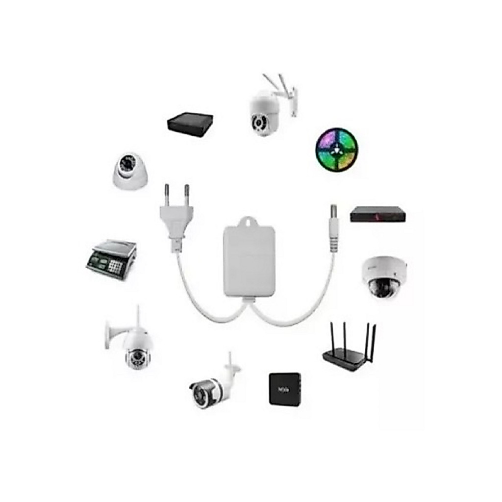 Fonte Original Para Câmera Ip Speed Dome - 12v-2a