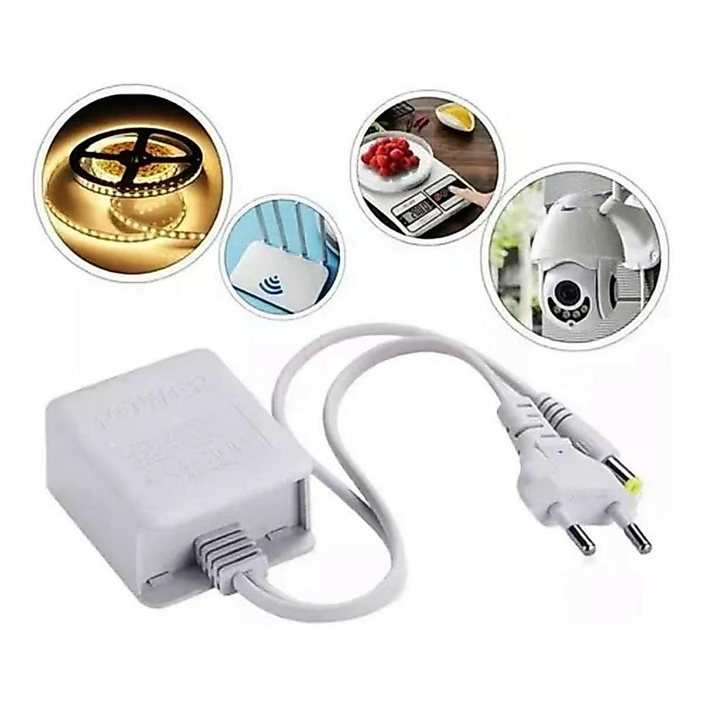 Fonte 12V 2A para Câmera IP Speed Dome Fonte de Energia Universal