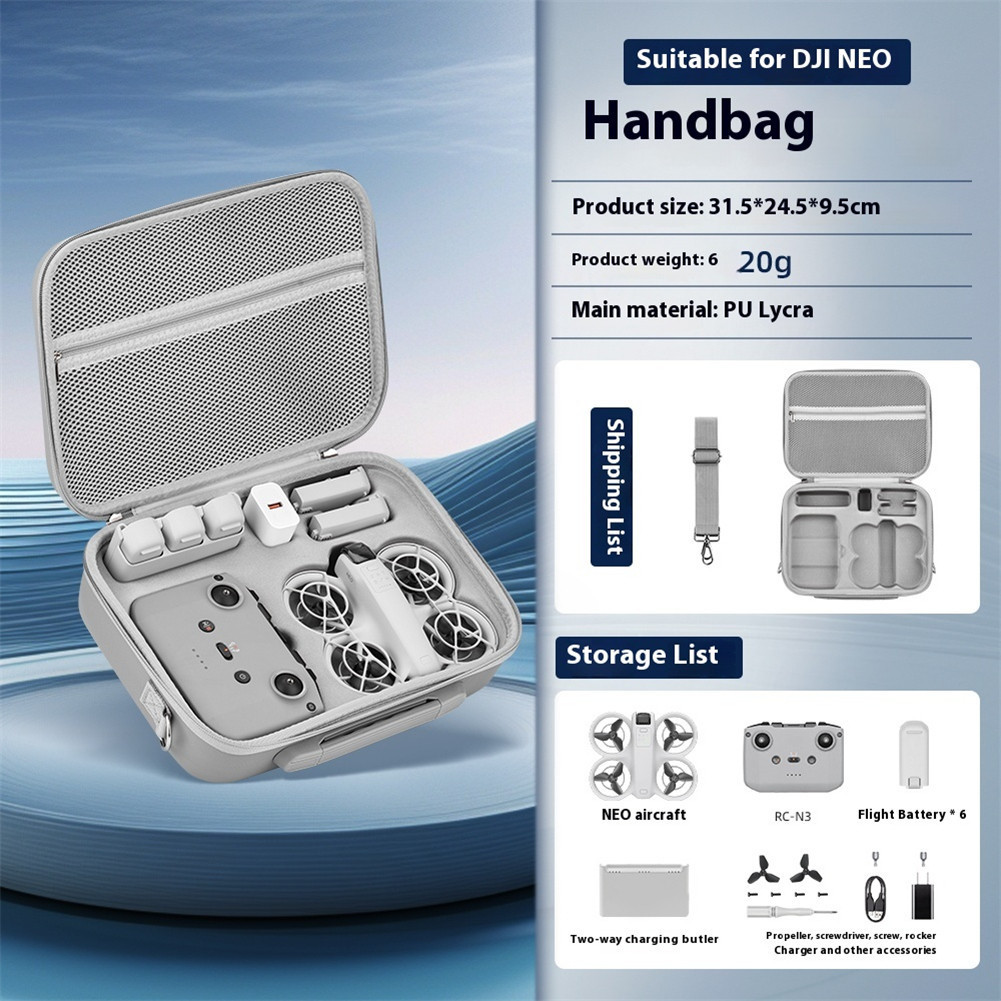 Case Estojo De Armazenamento Portátil Para Dji Neo Organizador Caixa