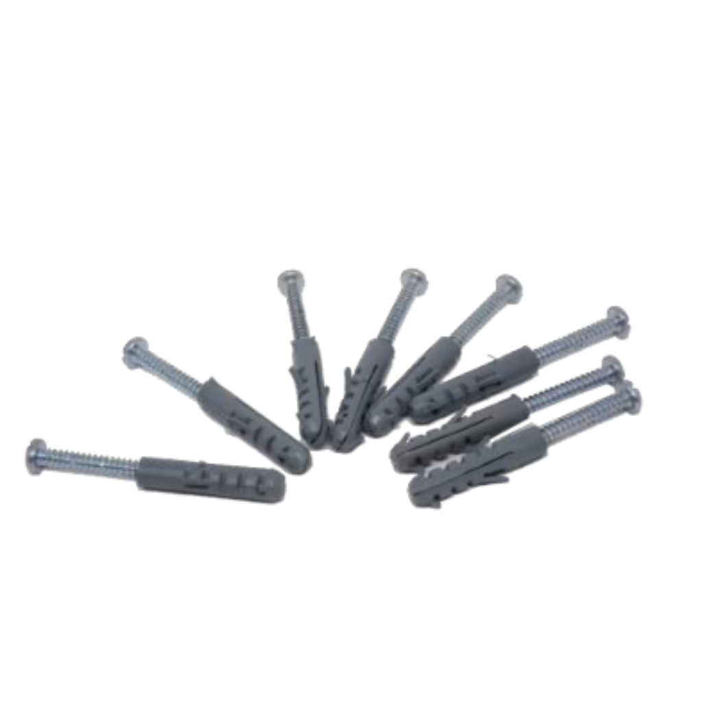 Paraf fenda 3.2x25 com bucha nº 5 Blister com 12 unidades