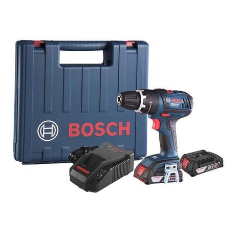 Furadeira Impacto / Paraf. Bateria 1/2 Gsb 18v-li Bosch 220v
