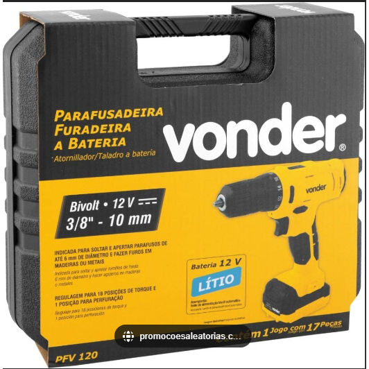 VONDER PARAF./FURAD.PFV120 12V BIV
