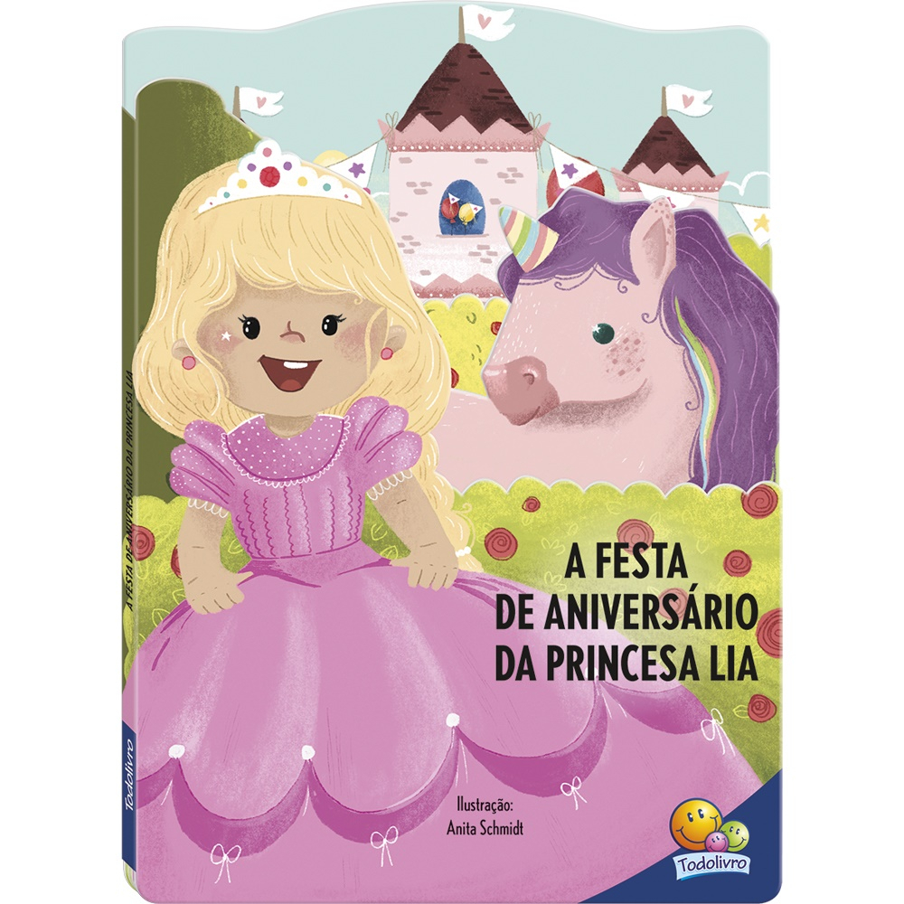 Atrás De Aventuras! A Festa De Aniversário Da Princesa Lia, De Tulip Books. Editora Todolivro