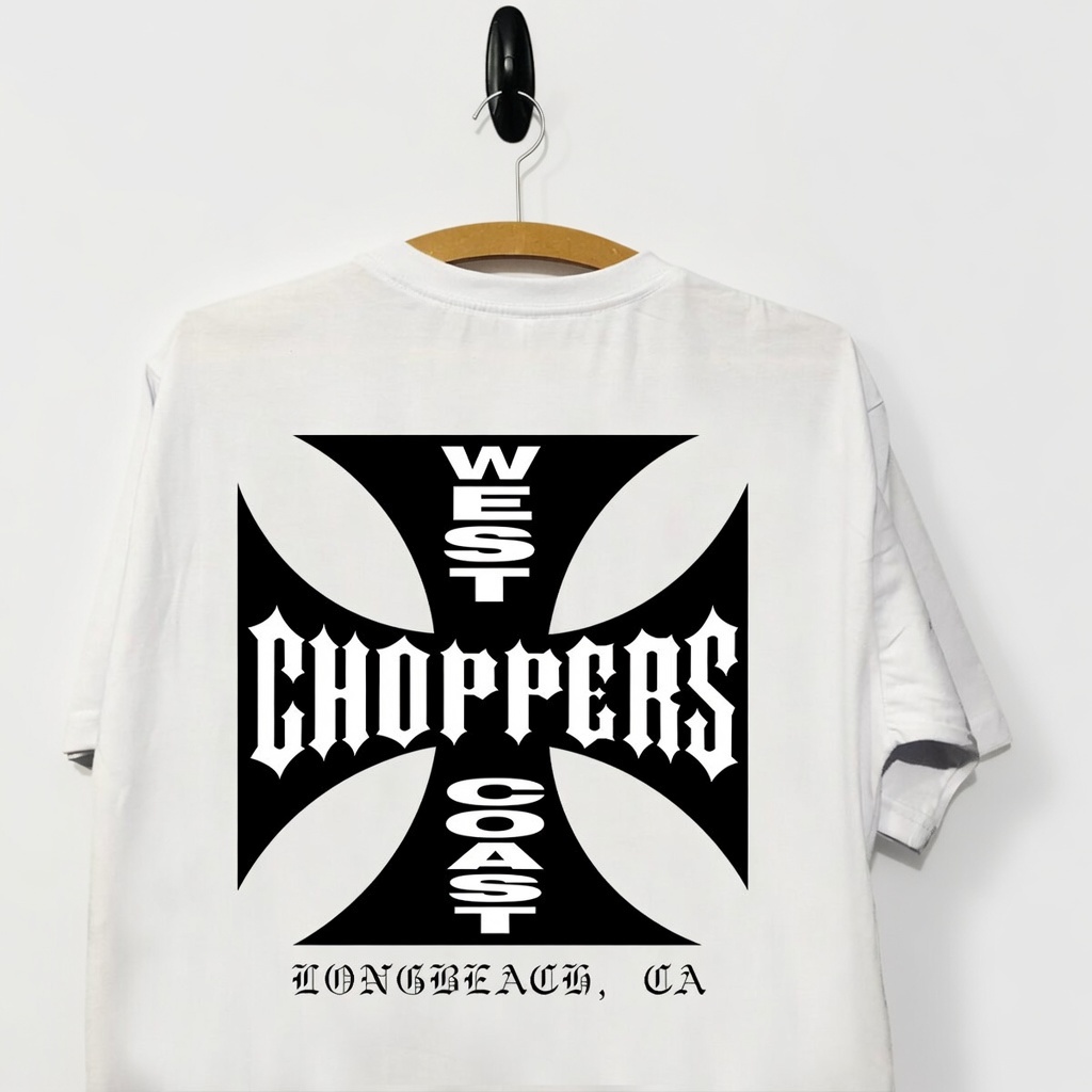 Camiseta Paul Walker velozes e furiosos brian o'conner filme west choppers coast oversized algodão