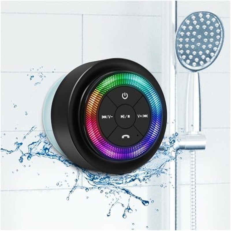 Ideal 15H (Atualizado) Crystal Suction Pro So Presentes Bluetooth , Som & amp ; Baixo De Chuveiro Rico De 8 W , Com Cord