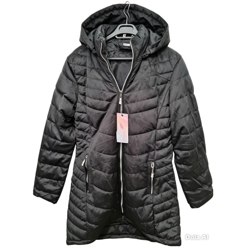 Jaqueta Puffer Feminina Alongada – Conforto e Estilo para o Inverno / tamanho G