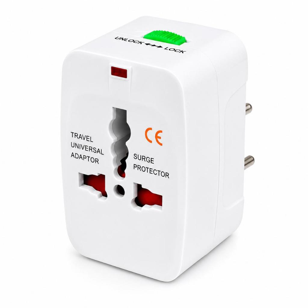 Adaptador Universal de Tomada Internacional All in One Bivolt top
