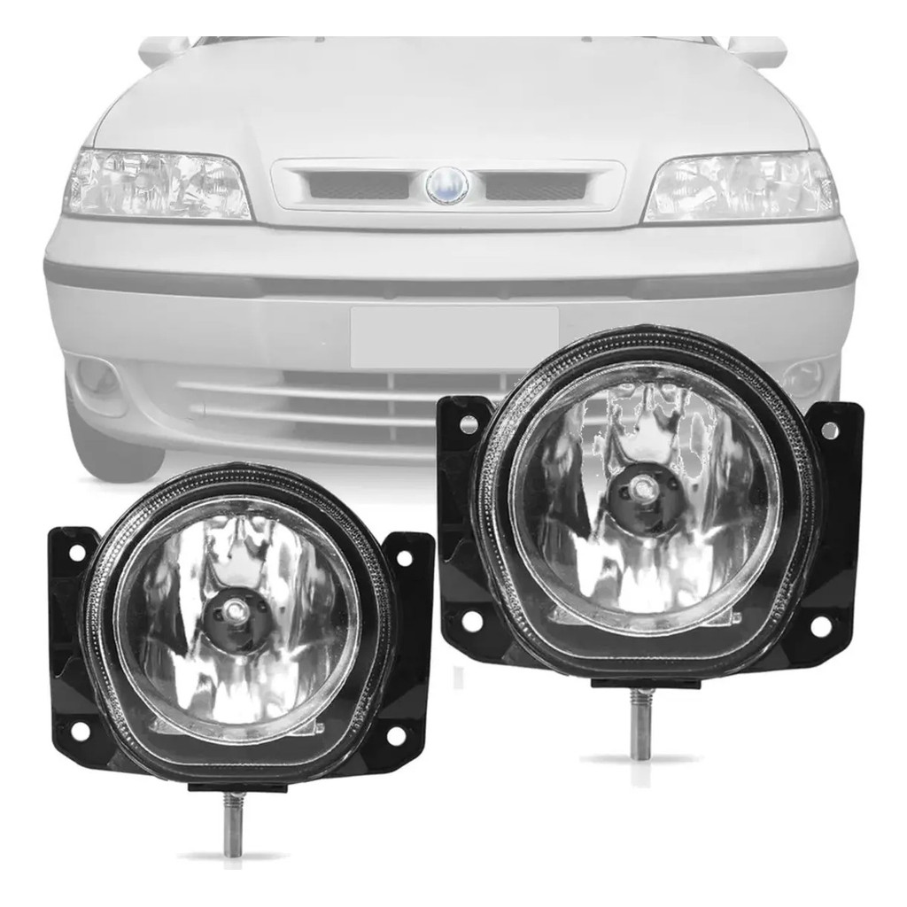 Par Farol Auxiliar Milha Fiat Palio Siena Wekeend Brava Marea Idea 2001 2002 2003 2004 2005 2008