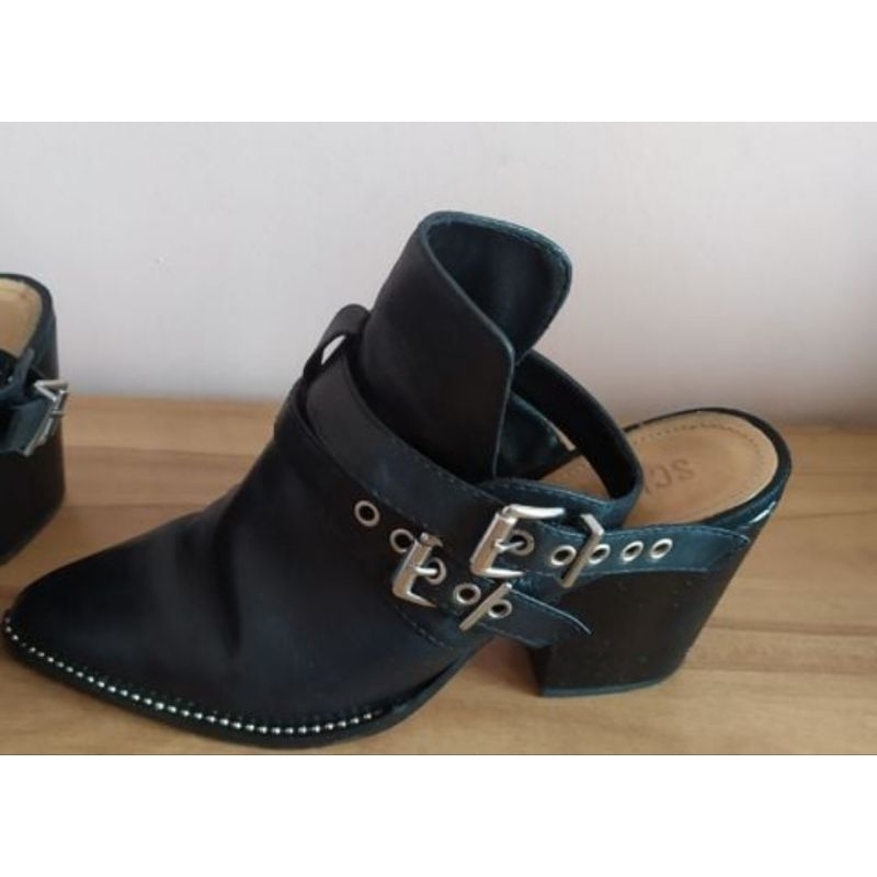 Ankle boots de couro Schutz