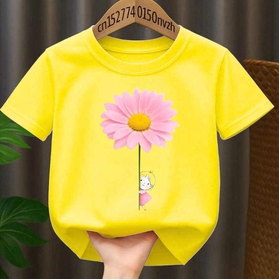 Blusinha Camiseta Infantil Juvenil Menina Casual Modinha 100% Algodão