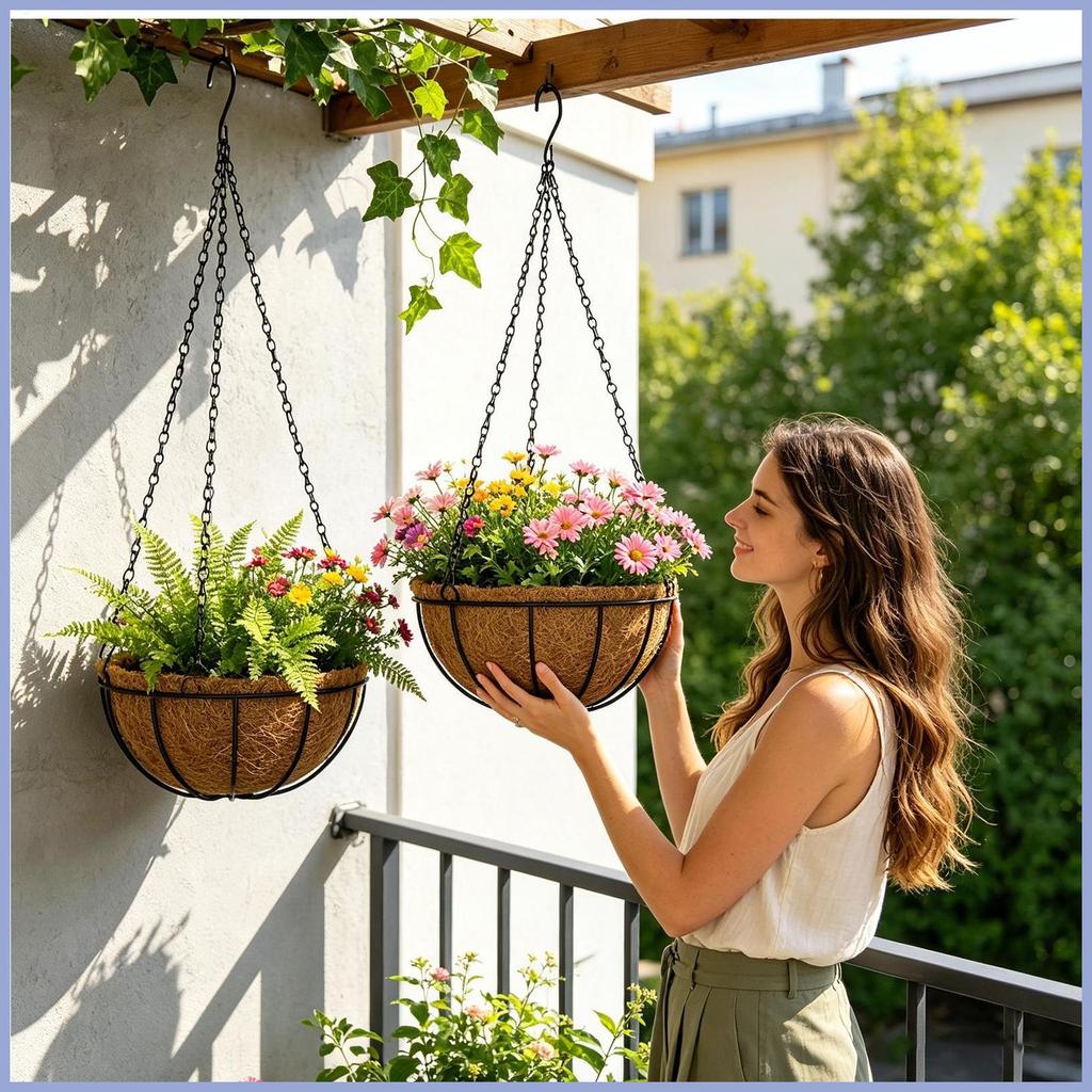 Cabide Decorativo Para Plantas , Vasos De Casa , Escritório , Apartamento , Sala De Estar , Cozinha , Varanda , Mueadybr