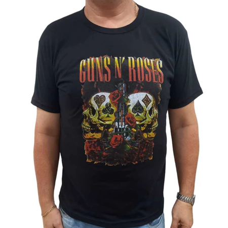 Camiseta Banda Rock 100% Algodão