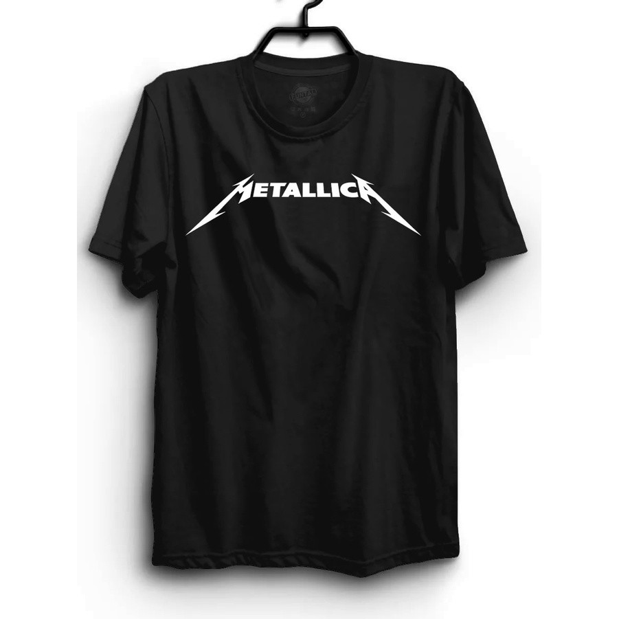 Camiseta Banda Heavy metal Grunge Rock Metalica 100% algodão