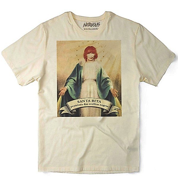 unissex Camiseta Algodao Rita Lee Mutantes Ovelha Negra Rock Nacional Bandas Banda Musica Nervous