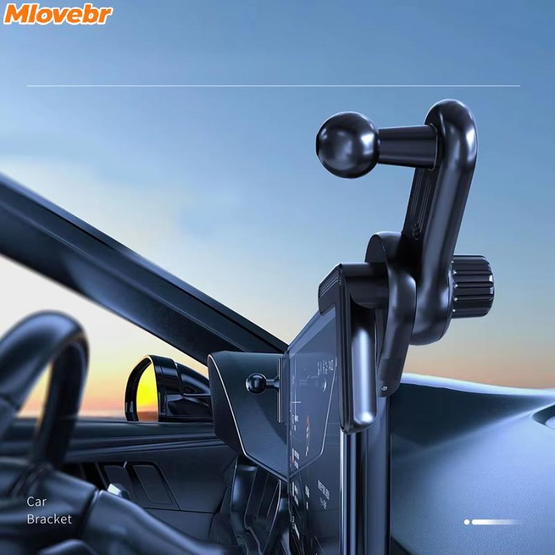 MOVE Universal Car Display Screen Holder 17mm Base De Cabeça Esférica Estendida Para Montagem Em Telefone GPS Suporte Pe