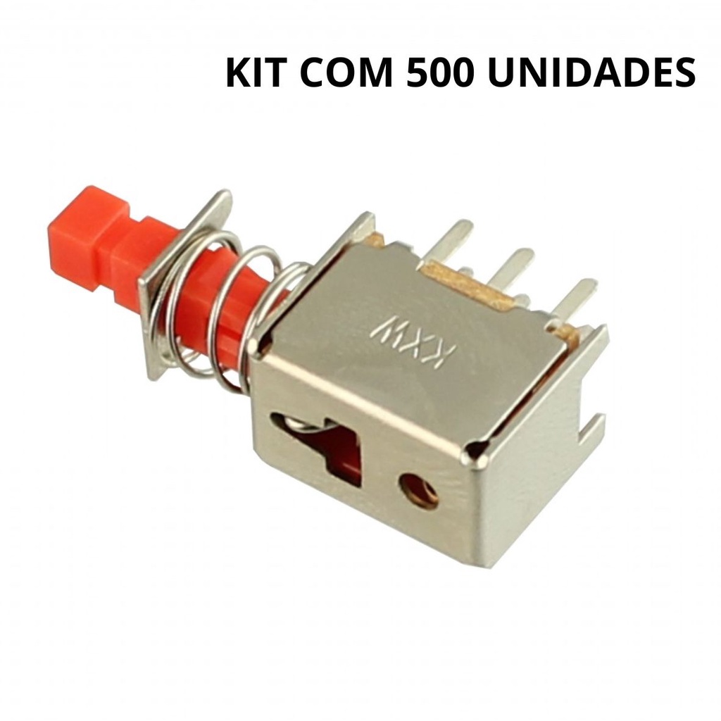 500 Chaves Tecla 6t Com Trava Vermelha - Ps-22f05