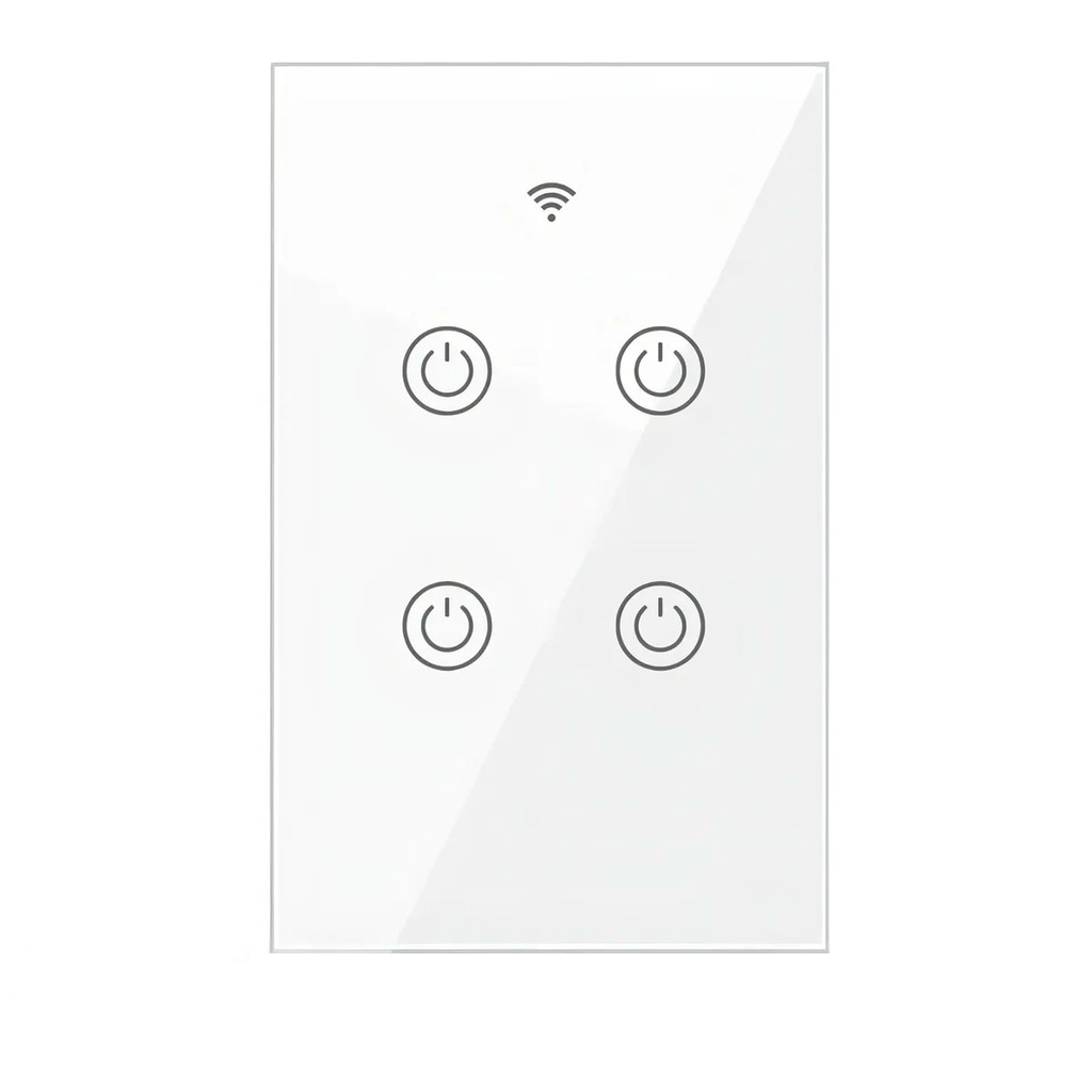 Interruptor Touch Wifi Inteligente 4 Teclas C7INTEGRA