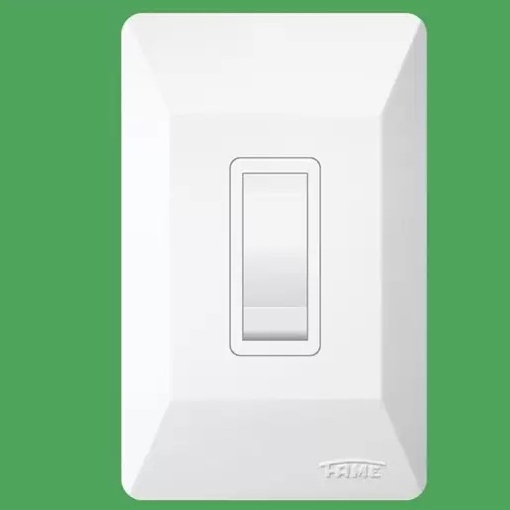Interruptor Externo 1 Tecla Simples 940 + Caixa Externa 934 FAME Cod.61