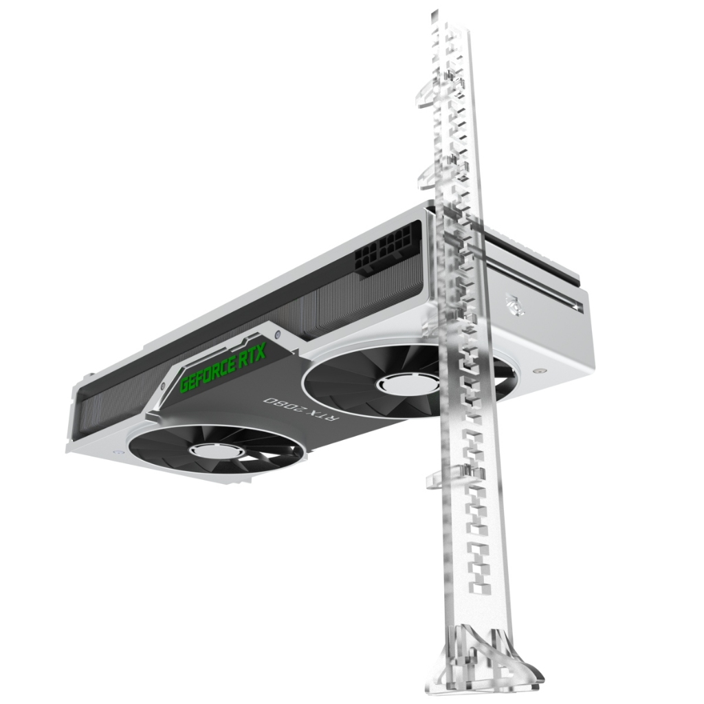 Suporte Slim Vertical Ajustável para Placa de Vídeo - ARTBOX3D