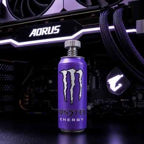 Suporte Monster Vertical De Placa De Vídeo Ajustavel Gpu Lilás