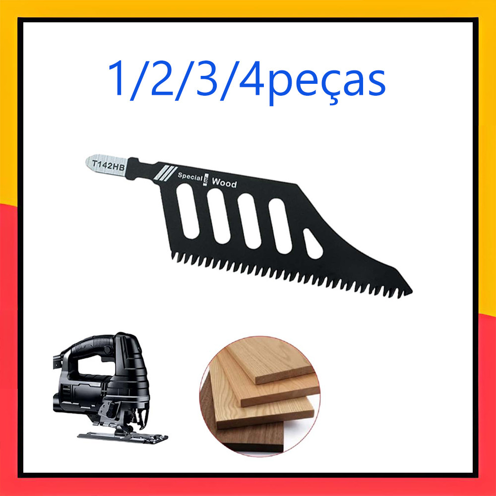 lâmina serra tico tico avançada encaixe tipo t 80 mm carbono