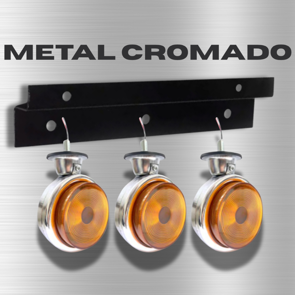 Kit Lanterna Maria Bojuda Foguinho Carreta Caminhão Reboque Caretinha Em Metal -  2 Cores