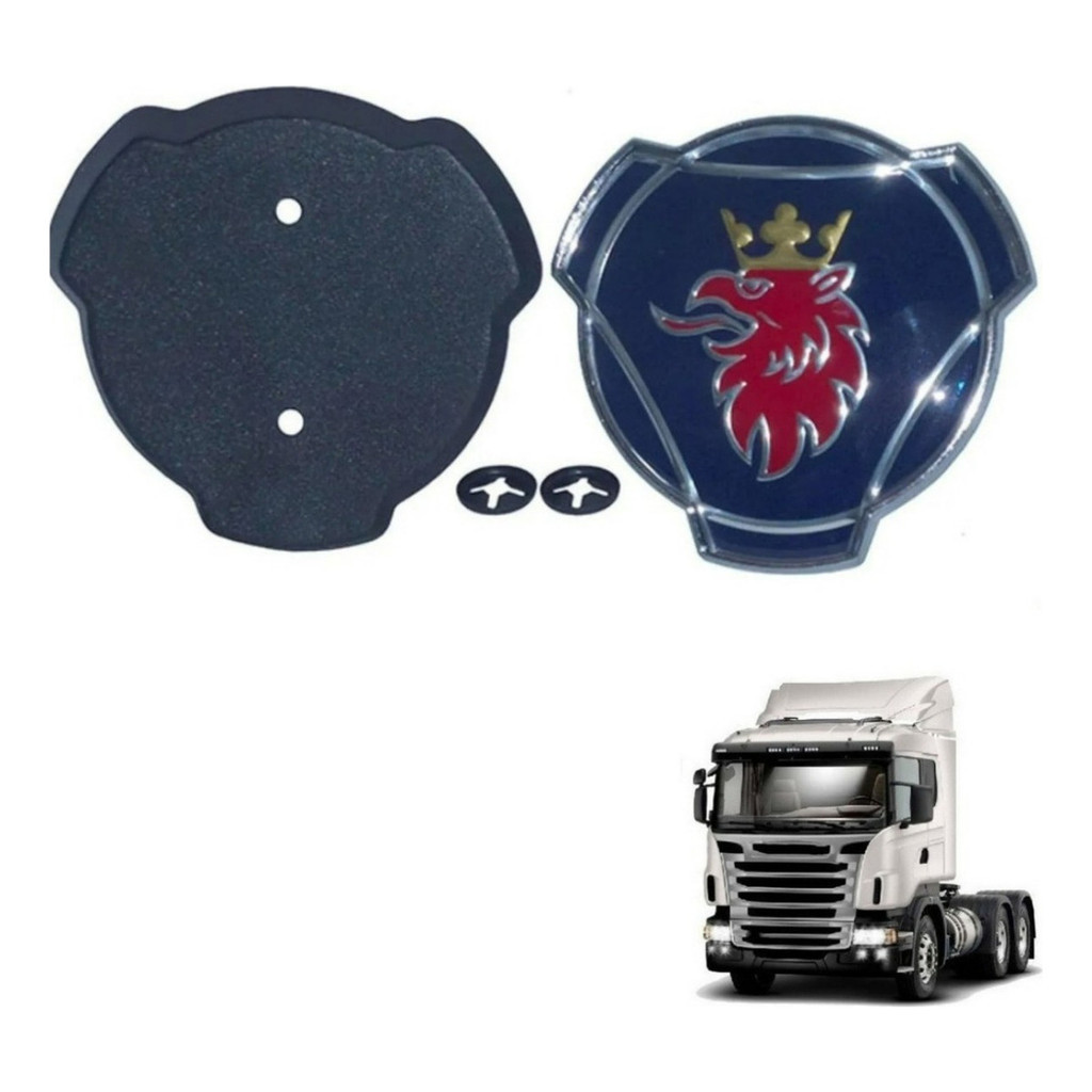 Emblema Metal Grifo Para Véiculos Sc_ania Séries Pgr 2023915