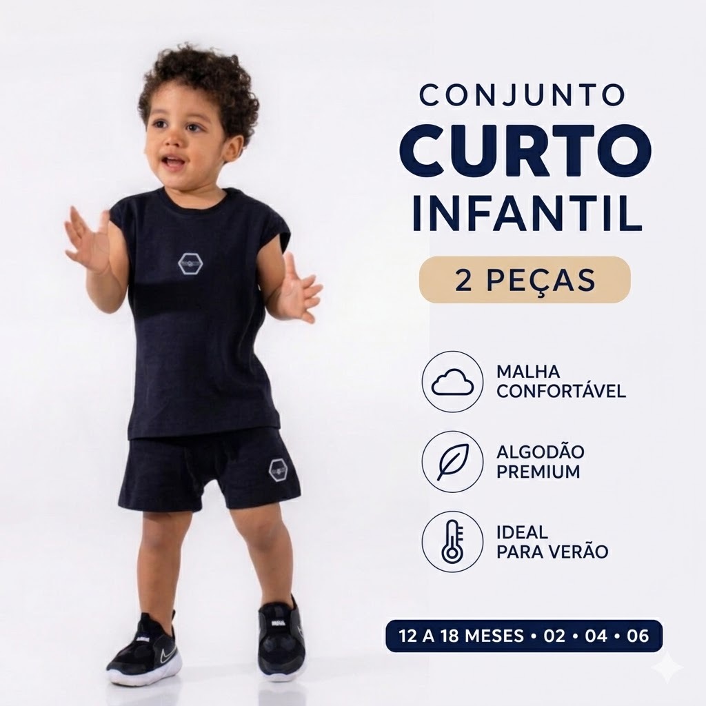 kit 2 peças Lr Infinity - Regata Machão e shorts All Black  Hexágonal