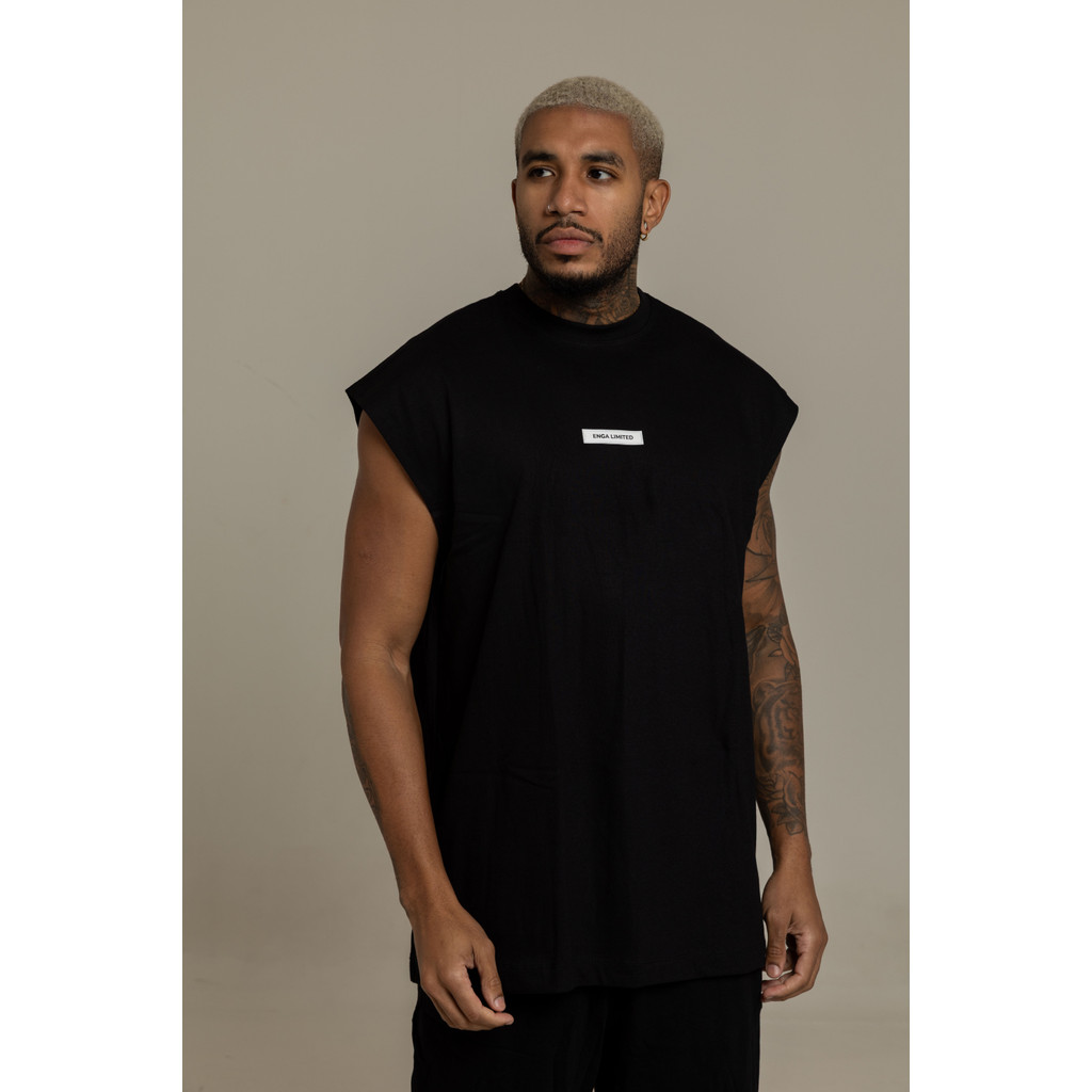 Regata Oversized Limited Rubber All Black Plus Size