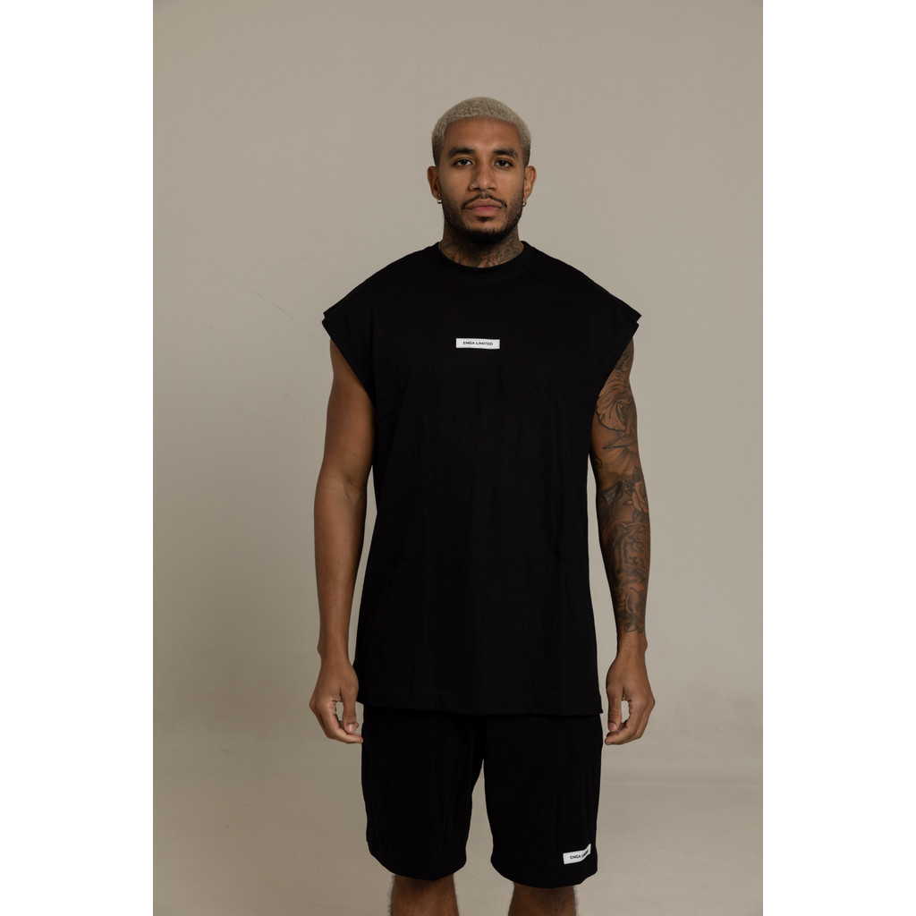Conjunto Regata Oversized Limited Rubber All Black Plus Size
