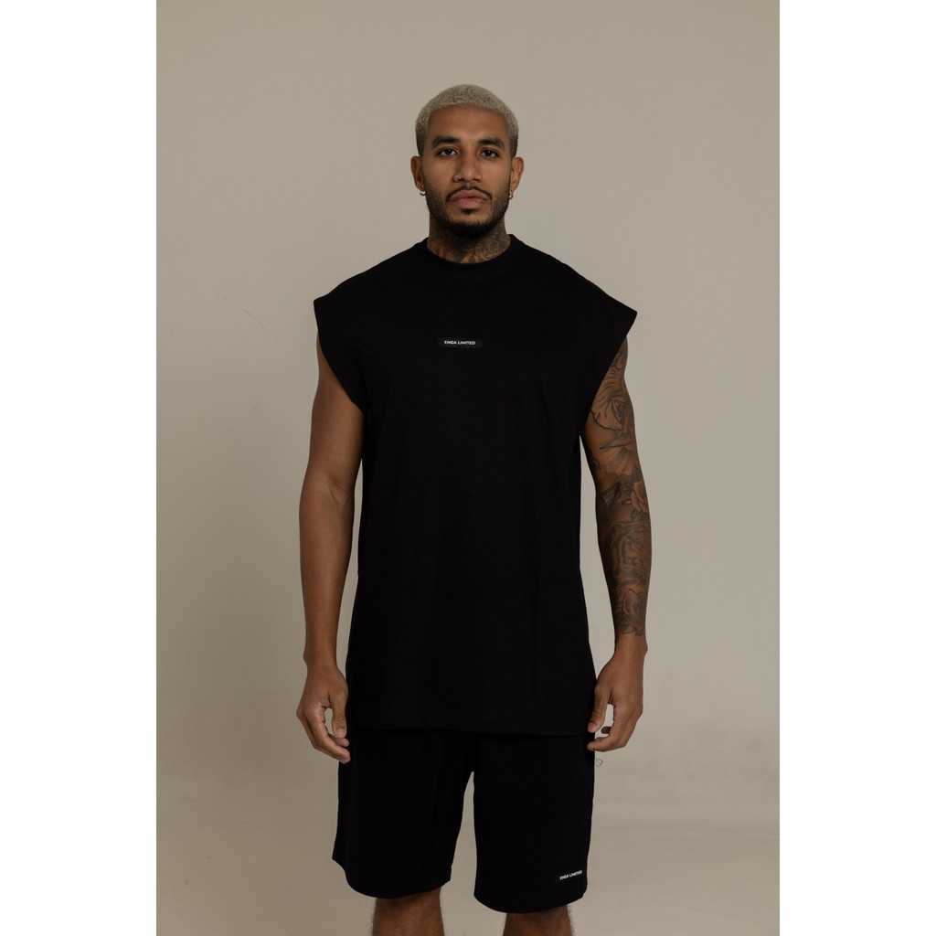 Conjunto Regata Oversized Limited Rubber All Black Plus Size