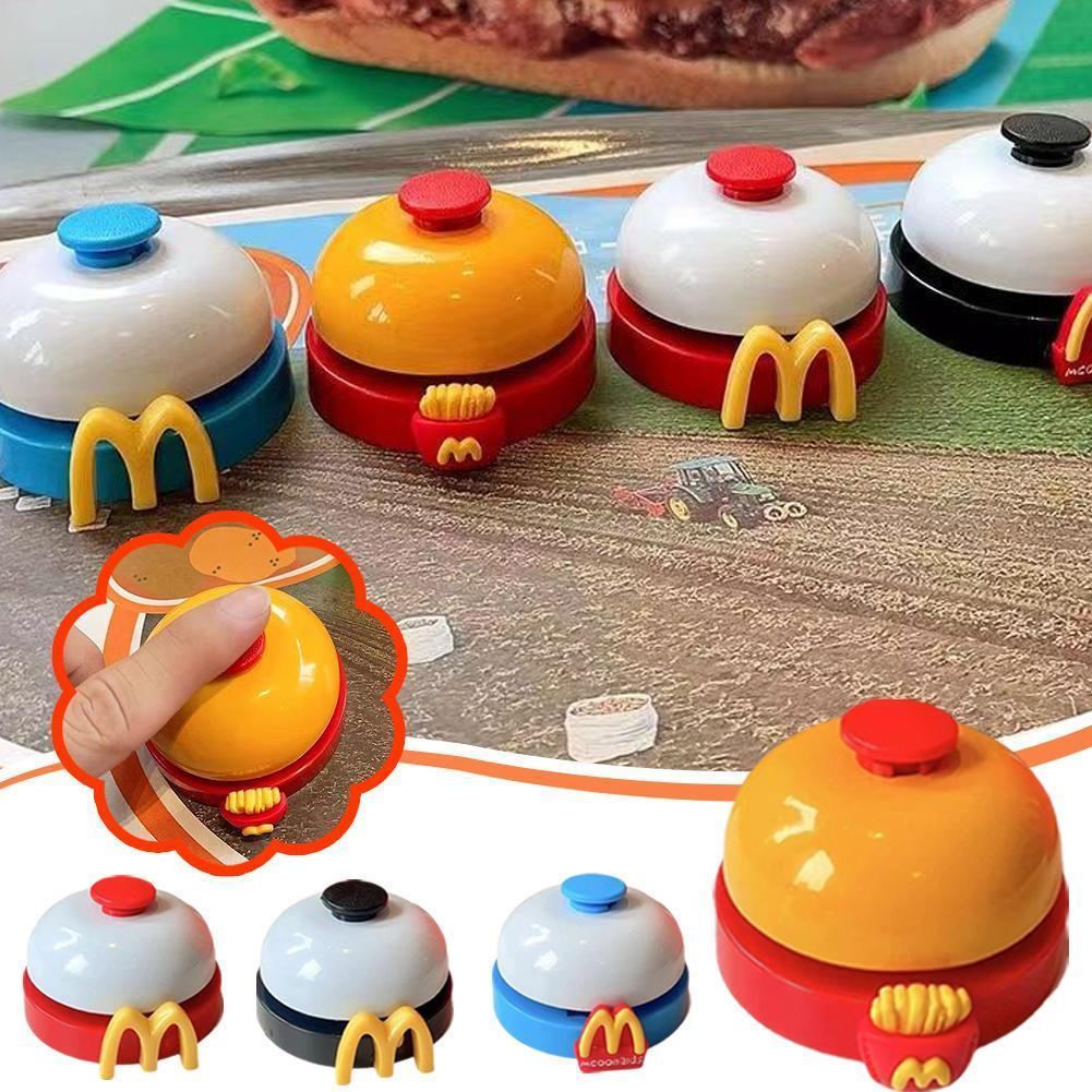 Mcdonald's Bell Cute Design Hand Press The Atendering Multifuncional S1i4