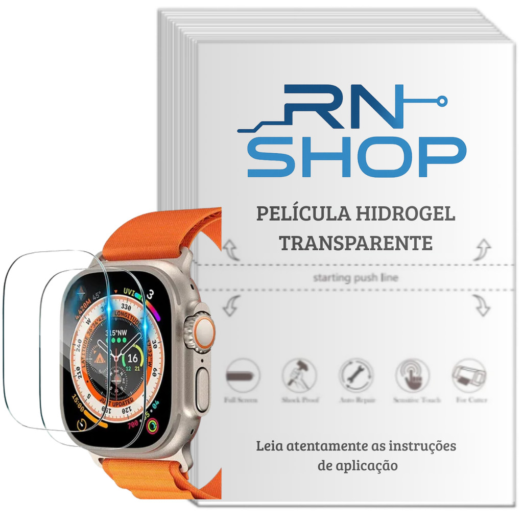 1,3,5 Películas De Hidrogel para Smartwatch importados Watch  S8 Ultra 49mm GS8 Ultra Level Lvw50 Lvw10