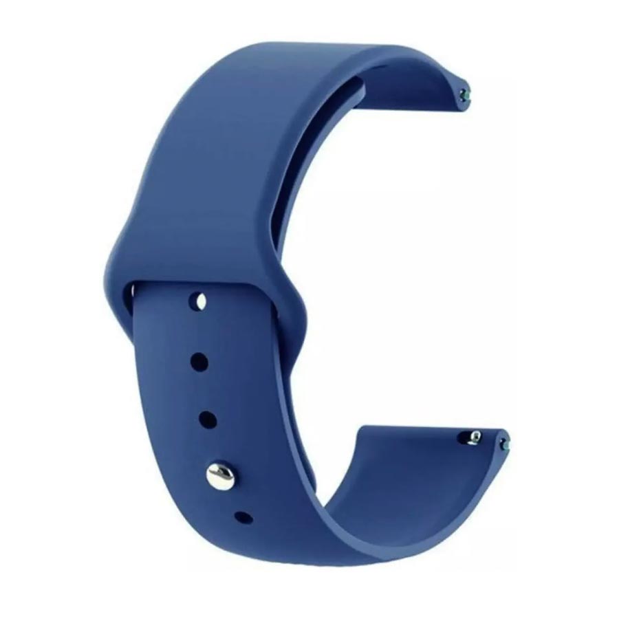 Pulseira Silicone Fecho Com Pino 20mm Galaxy Watch 3 Watch Active 2 Gear S2 Classic