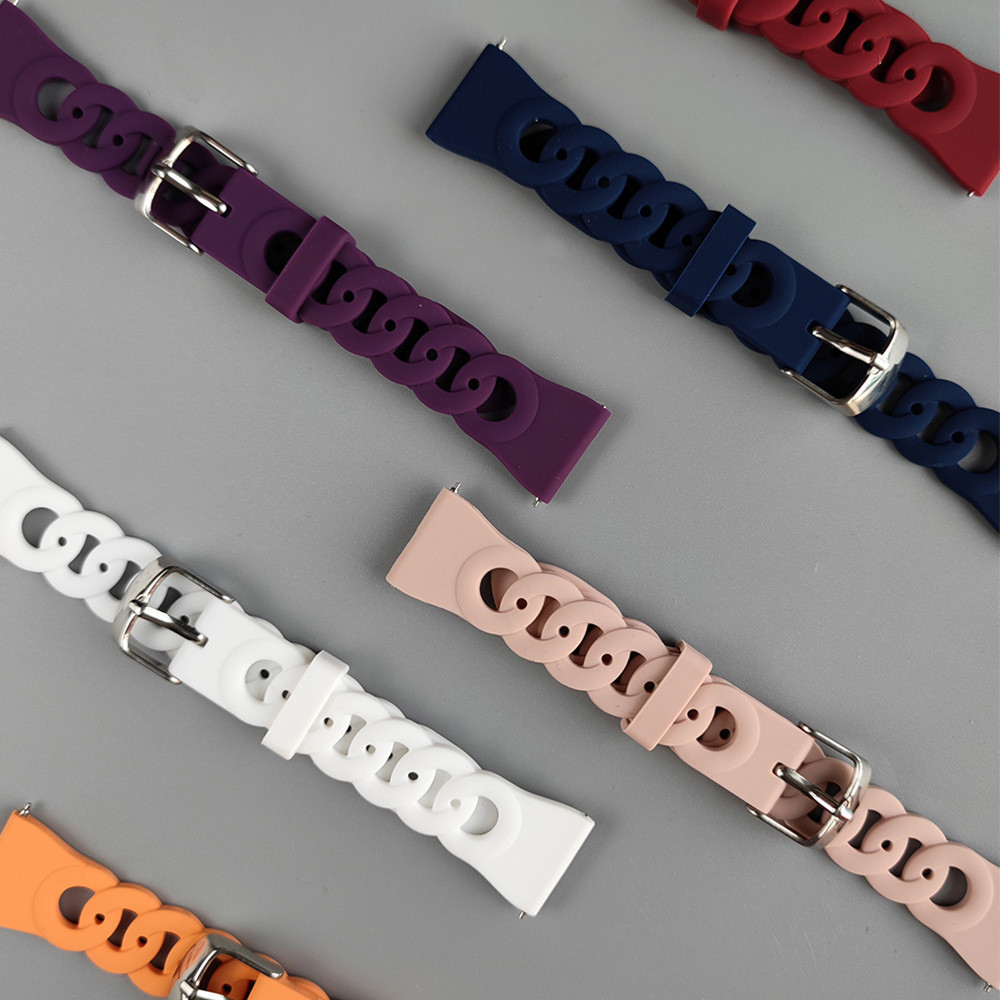 Pulseira 20mm 22mm Para Relógio Samsung Galaxy 7/6/5/4/4 Clássico/5 Pro/Active 2/3/Gear S3/Amazfit bip/GTS/GTR/Huawei GT
