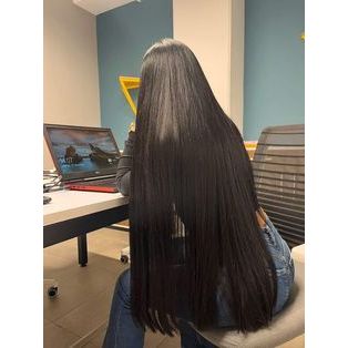 cabelo bio humano russo misto LINHA AA com tic tac o tiara de silicone (escolher no chat)