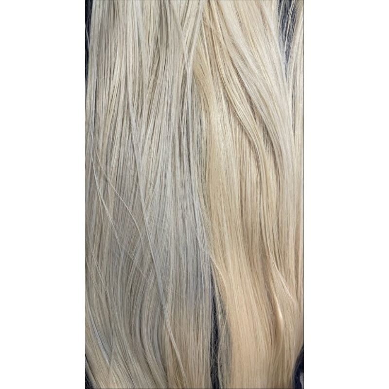 cabelo bio humano russo misto LINHA AA com tic tac o tiara de silicone (escolher no chat)