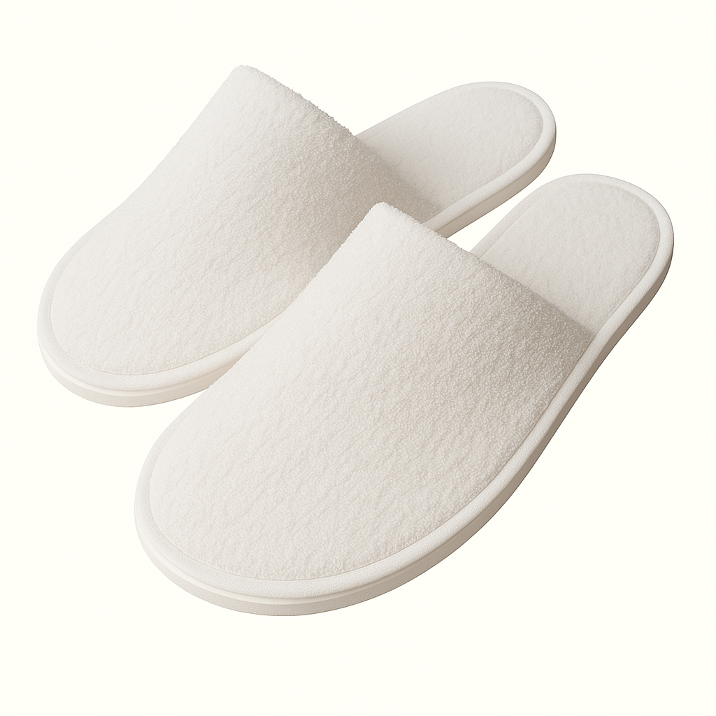 Chinelo de Quarto Fechado Atoalhado para Casamentos Pantufa ClothSlippers Hotel/Viagem/Noiva/Noivo