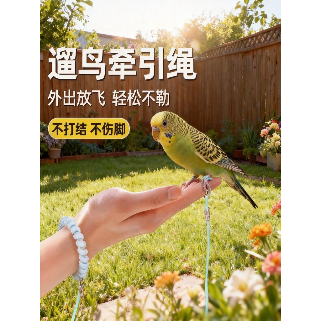 Corda de tração de papagaio, corda de pássaro voador, pássaro Xuanfeng, pele de tigre, pequeno sol, ultraleve, tornozele