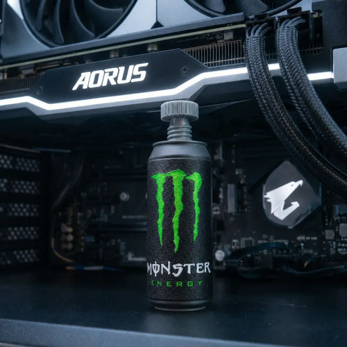 Suporte Monster Vertical De Placa De Vídeo Ajustavel Gpu Preto