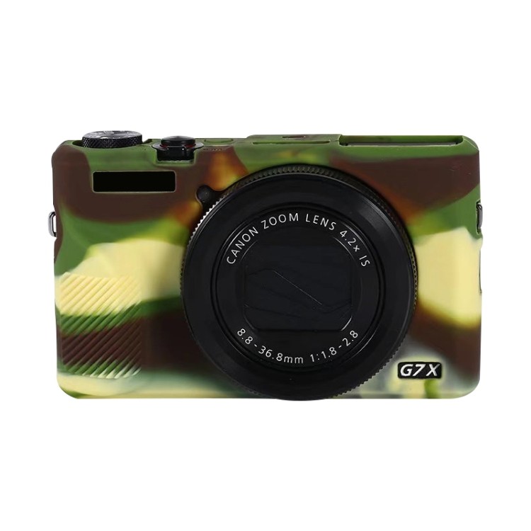 Estoque Pronto Capa Protetora De Silicone Macio Para Canon PowerShot G7 X Mark III/G7X G7X3