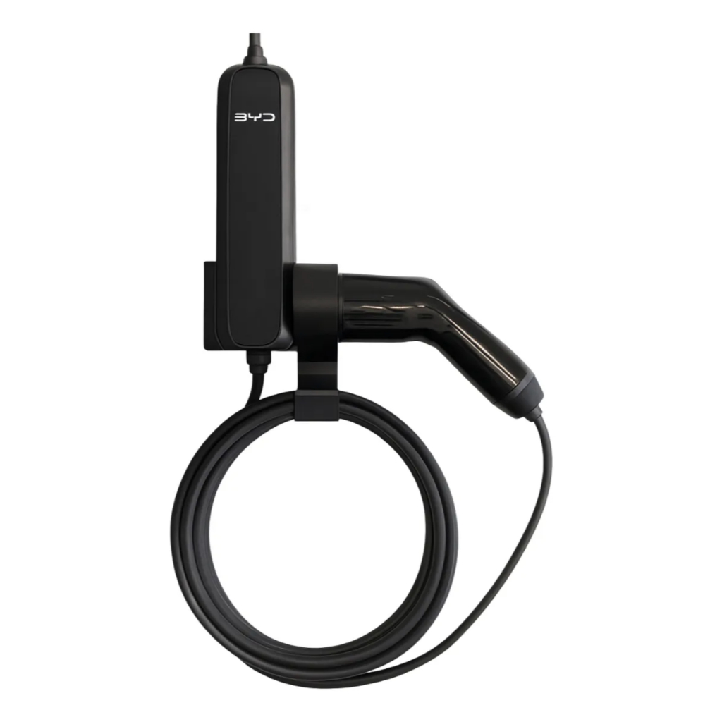Suporte De Parede Para Cabos e Carregador Carro Elétrico Compatível com BYD VOLVO e outros Tipo 2