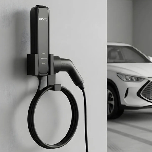Suporte De Parede Carro Elétrico Carregador Compatível Byd