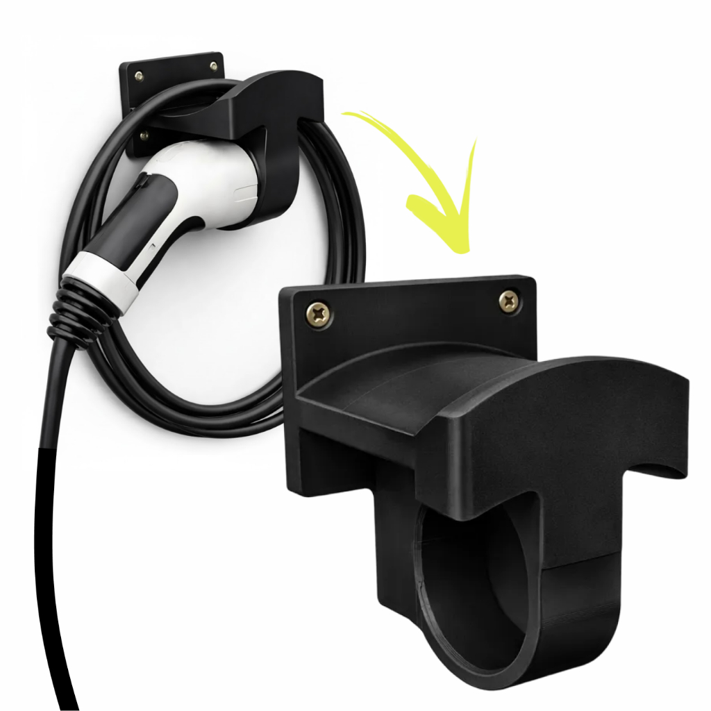 Suporte Carregador Carro Elétrico Plug Tipo 2 Gwm Byd Volvo