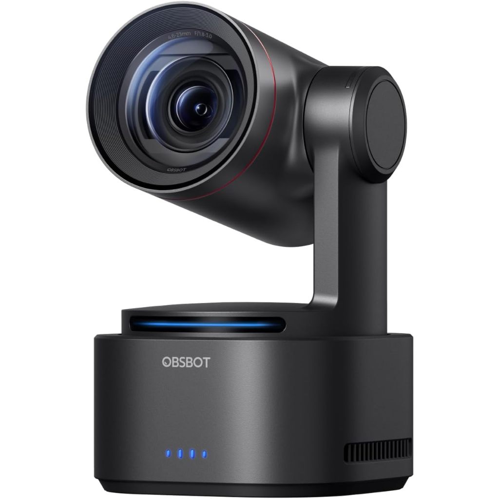OBSBOT Tail 2 PTZR Câmera 4K 60FPS 12x Transmissão Ao Vivo Rastreamento AI 2.0 3 Eixos Controle De Gestos 50MP zoom