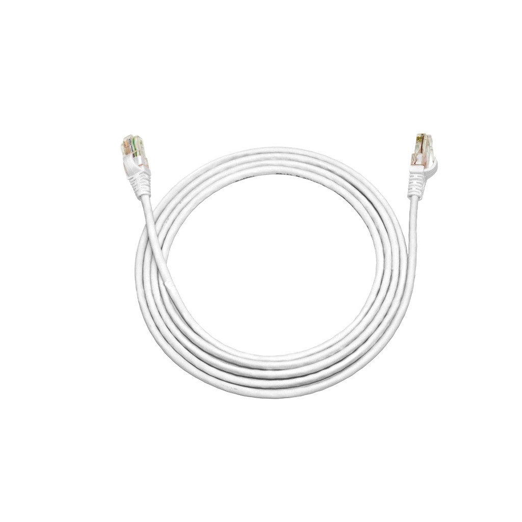 Cabo Rede Patch Cord Injetado Rj45 Ethernet 9 Metros Branco