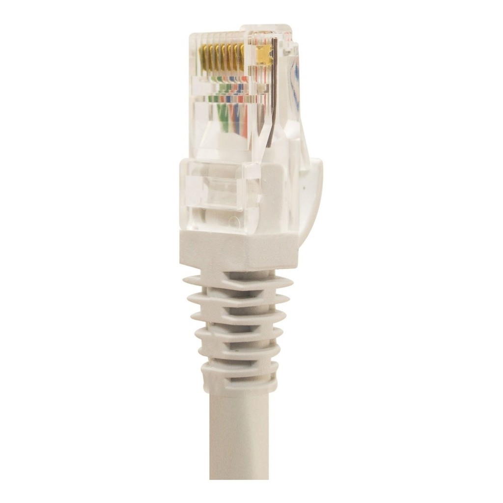 Kit 10 Patch Cord Cat6 Furukawa Branco 50 Centímetros